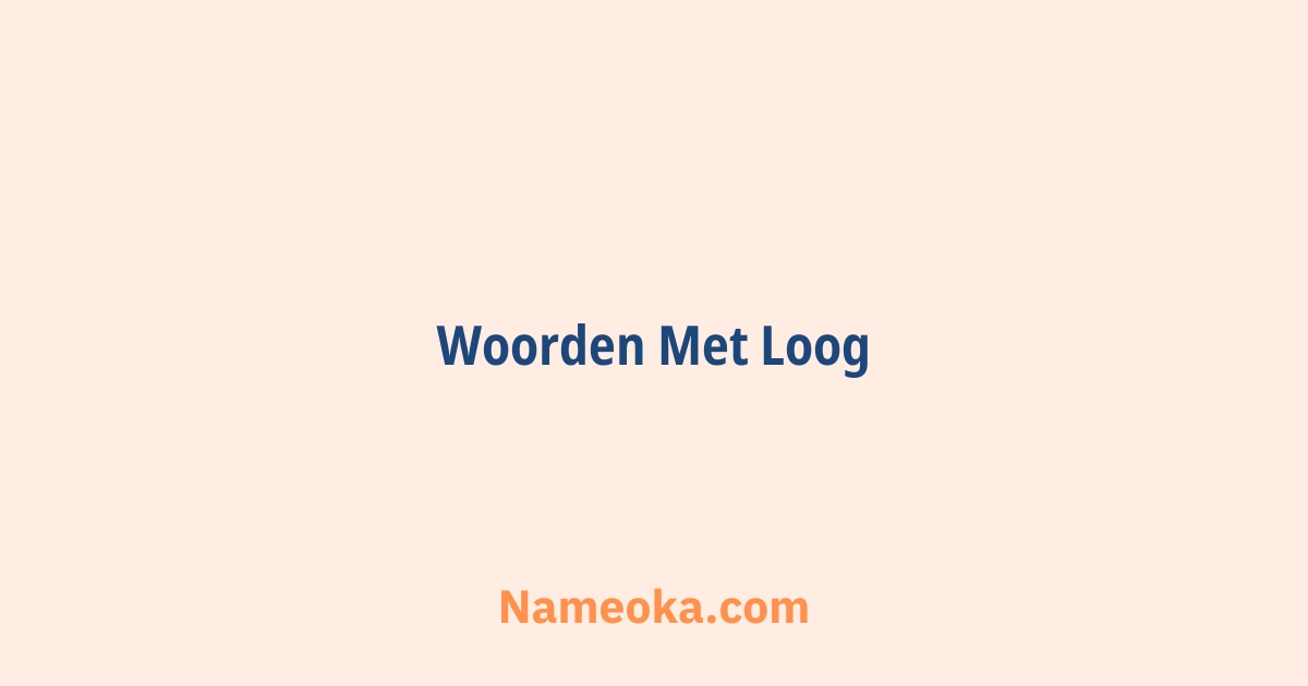 woorden met loog
